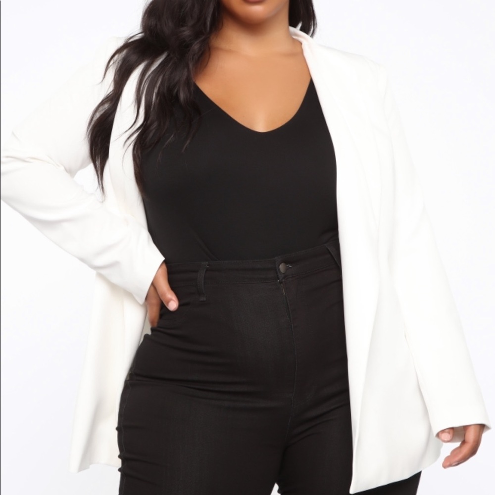 White Blazer